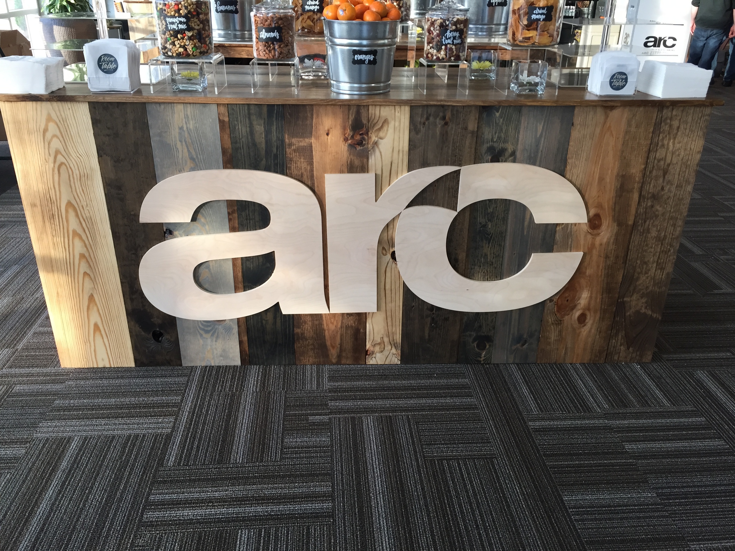 Custom CNC Wood Logos