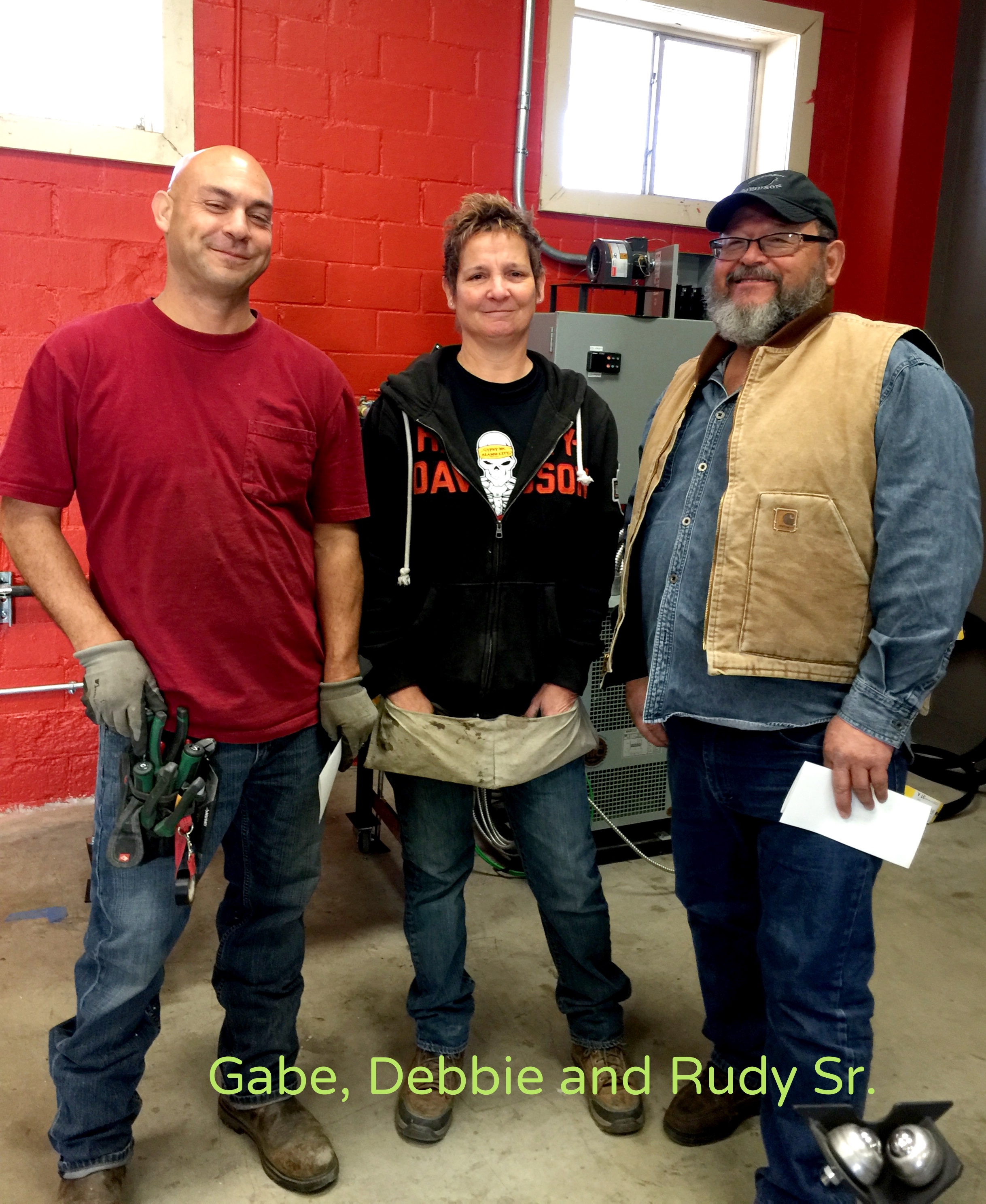  Gabe, Debbie and Rudy Sr. 