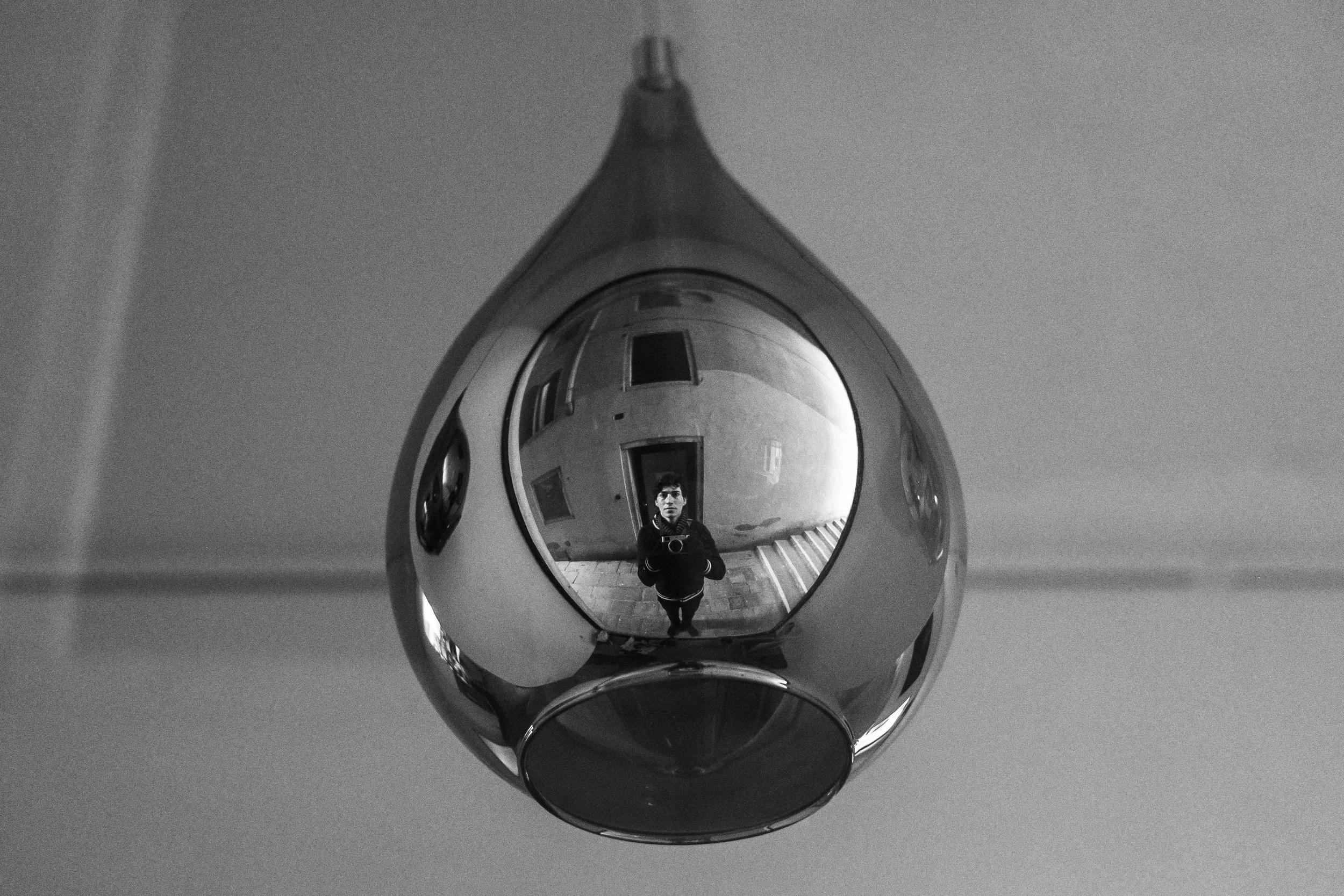Joe Self Portrait Tear Venice B&W.JPG