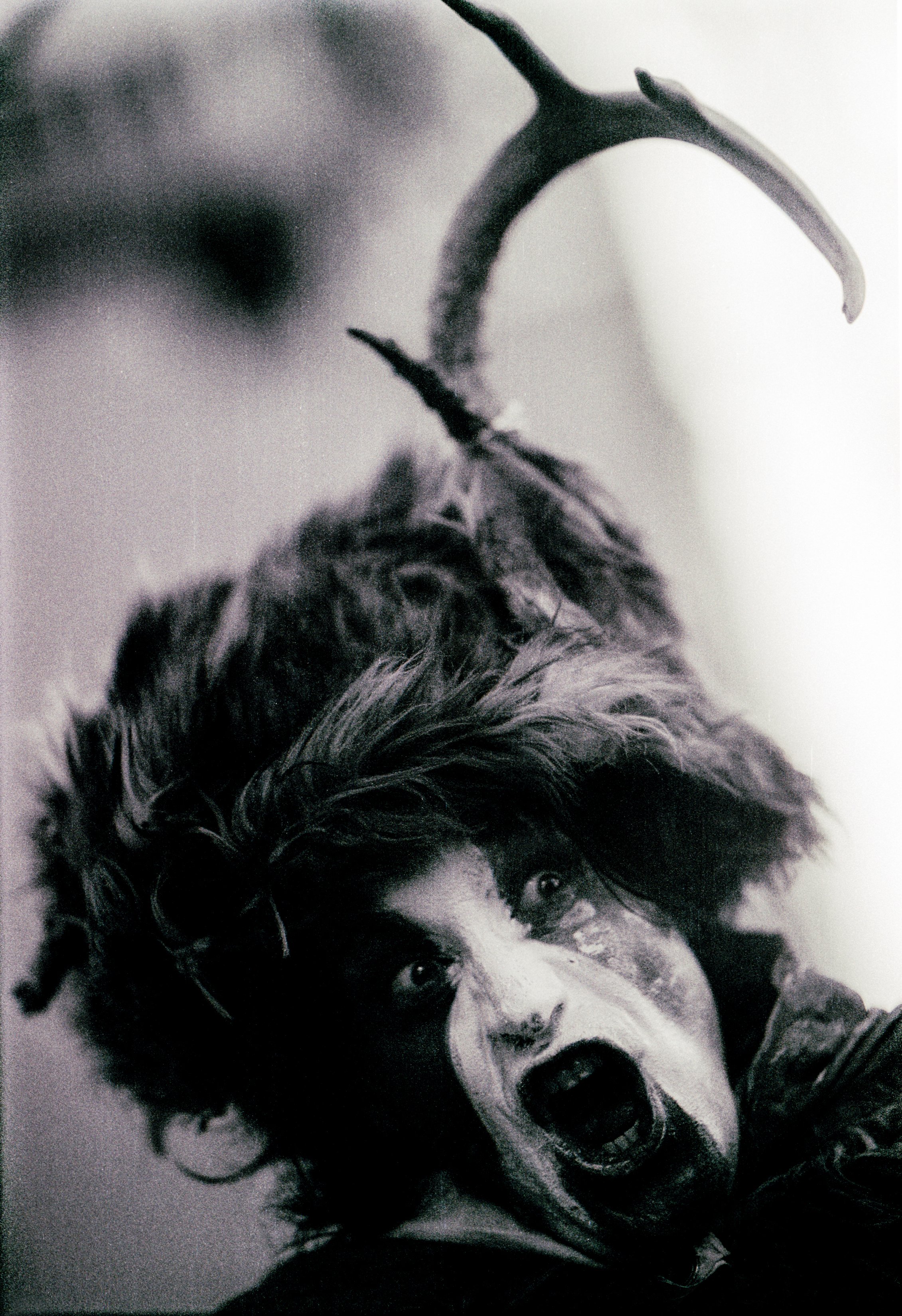 Patriot American Man with Antlers Portrait 34th st NYC B&W Film Official FINAL Cropped.jpg