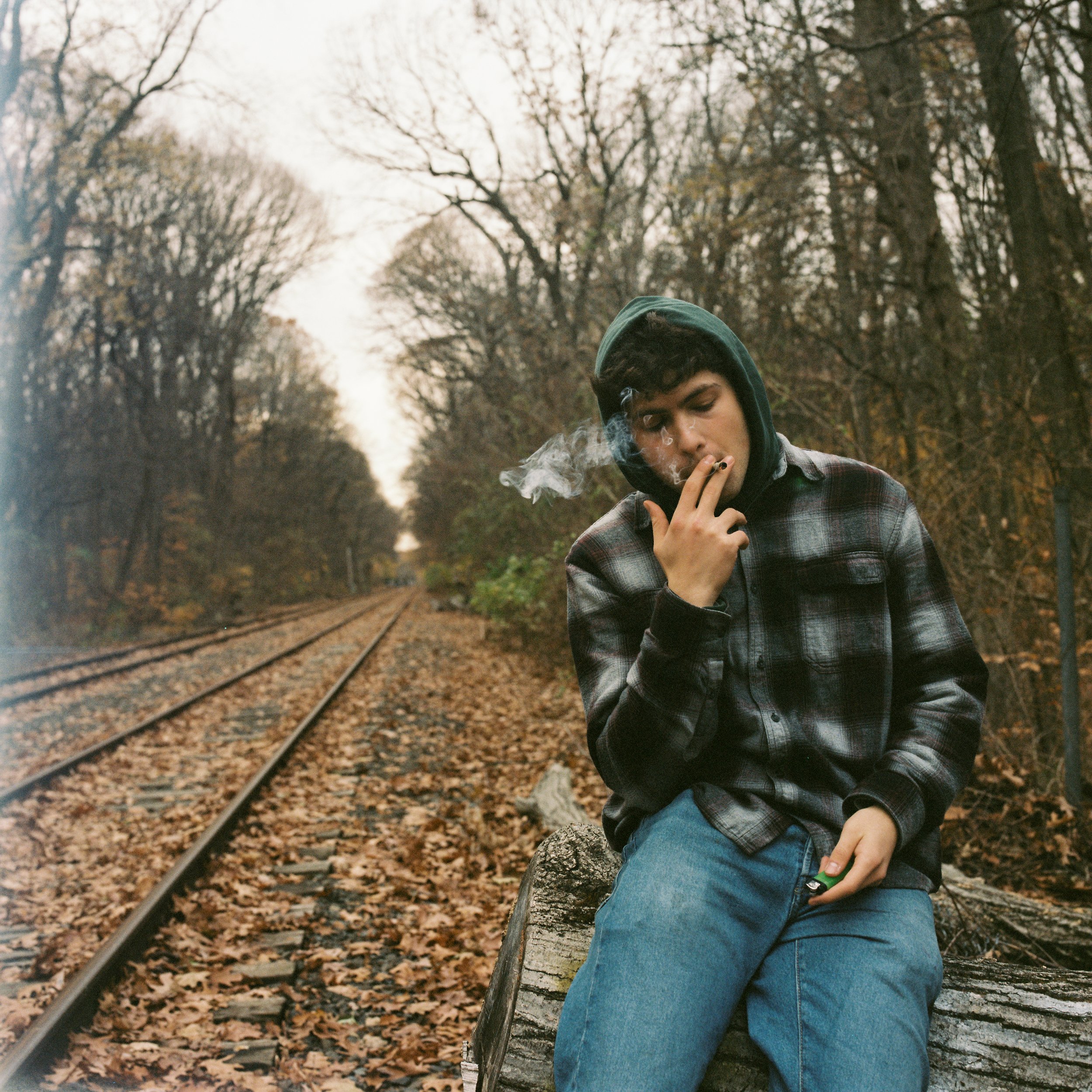 Joey Smoking Joint Forest Hills Queens NY Hasselblad Film.jpg