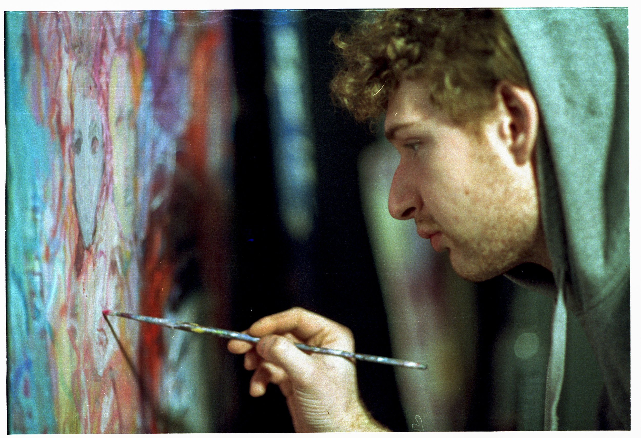 Boaz Focus on Painting Studio Apartment Bushwick Color Film.jpg