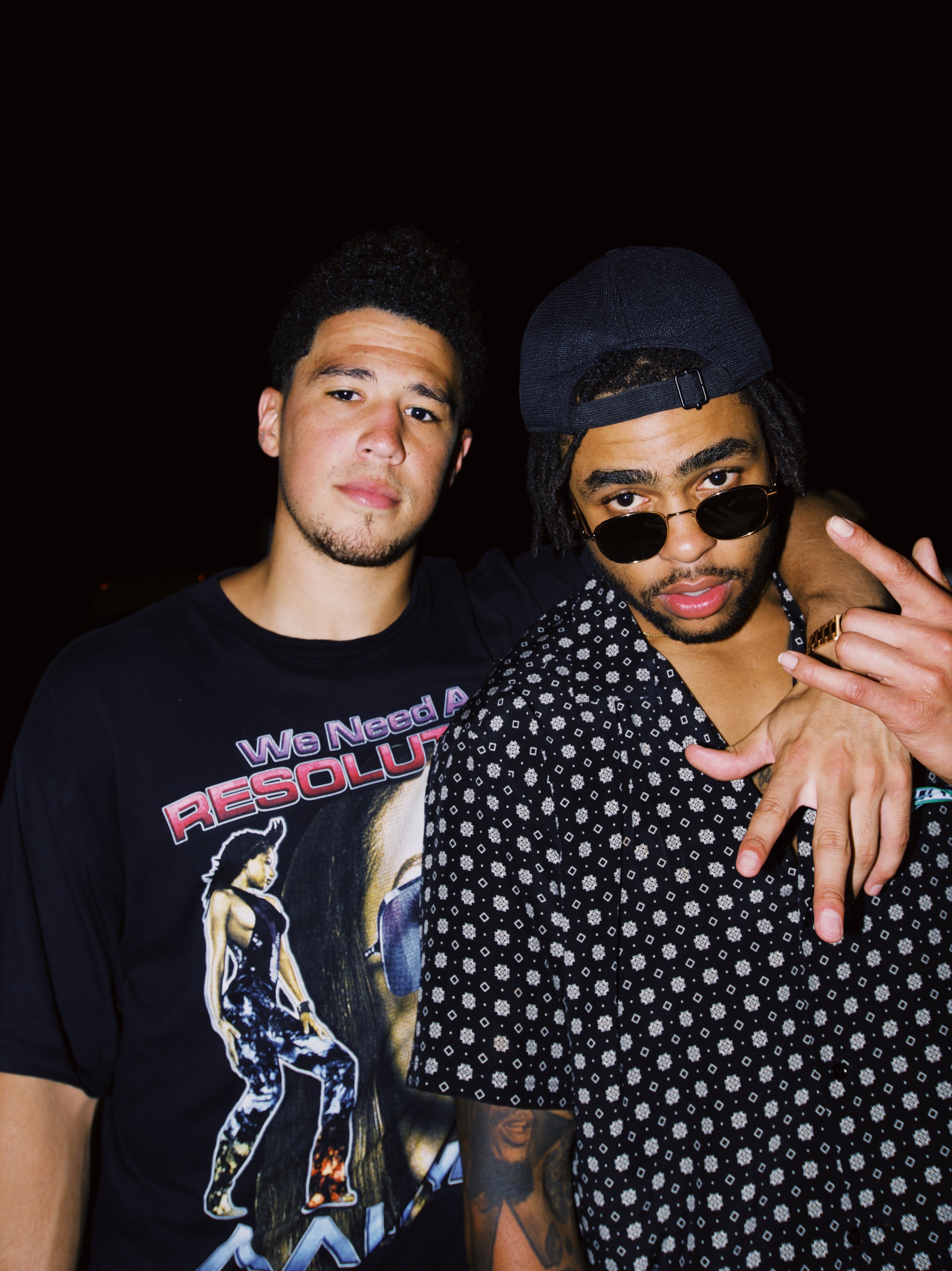 Devin Booker Deangelo Russell Rolling Loud NYC.JPG