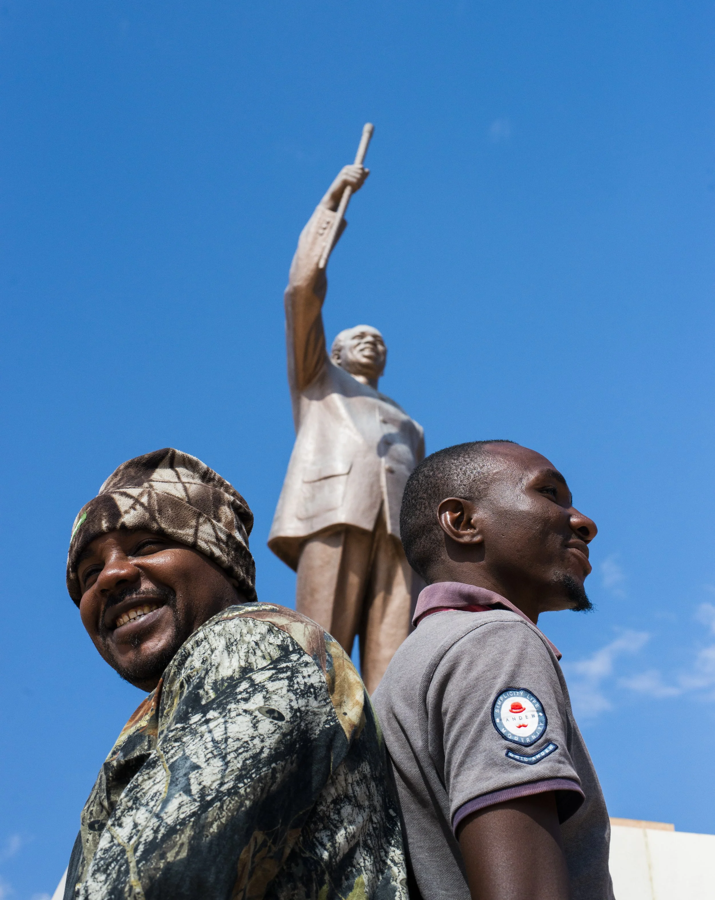 Kepha and Goodwin at Tanzania Capitol.jpg