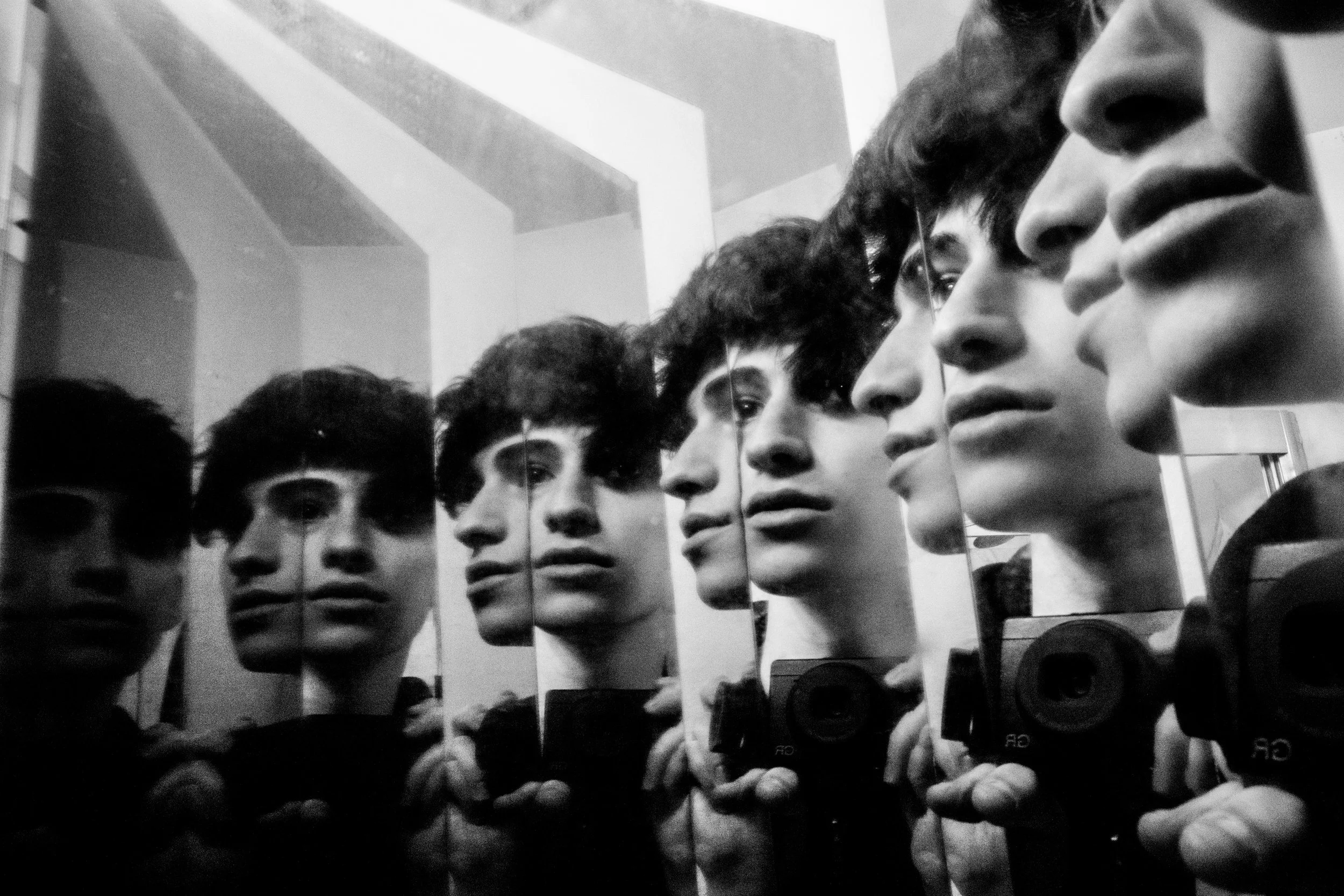 Joe self Portrait Mirrors greenpoint brooklyn.JPG