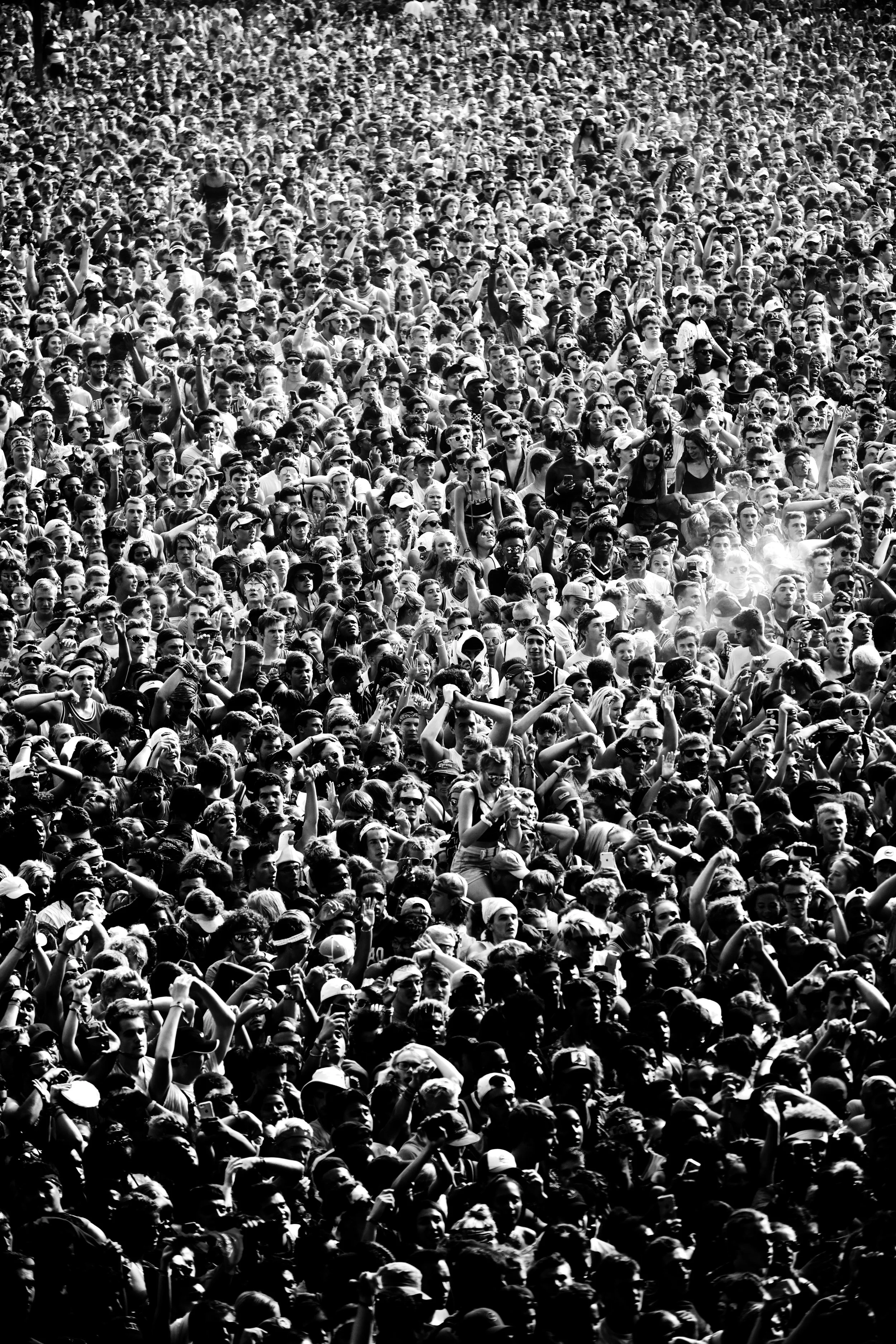 Crowd Lollapalooza Music Festival