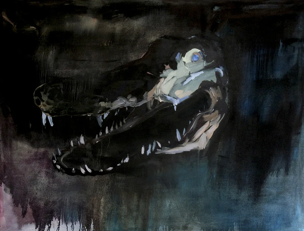 $750 'Hey bb' oil on stretched canvas 5.5 ft x 3.5 ft 2016