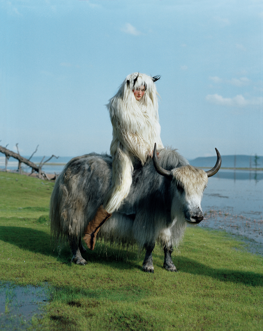   Kirsi Pyrhönen in Mongolia by Tim Walker, 2011 ©Tim Walker  