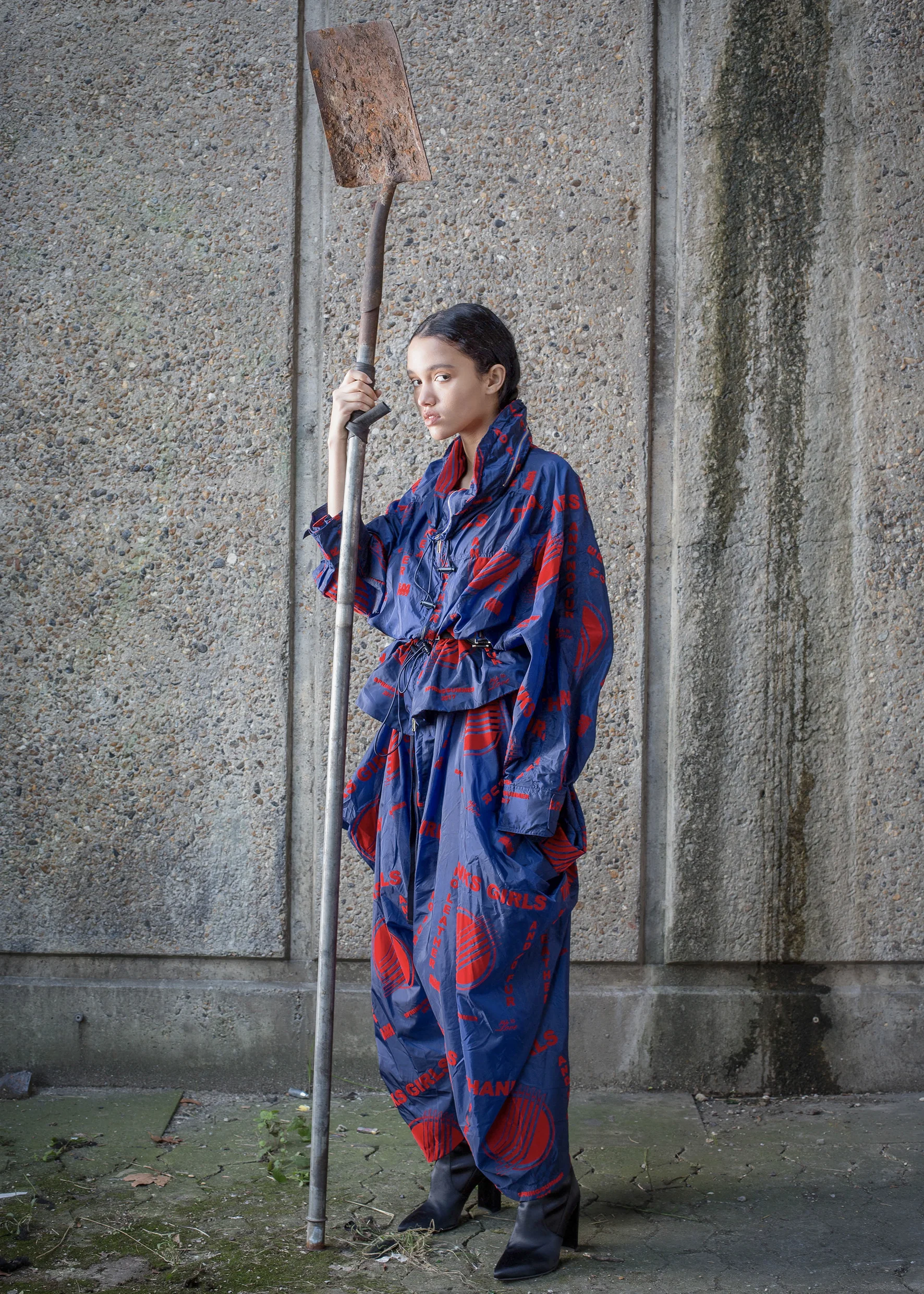 Eco nylon graphic printed jacket and trousers STELLA MCCARTNEY.