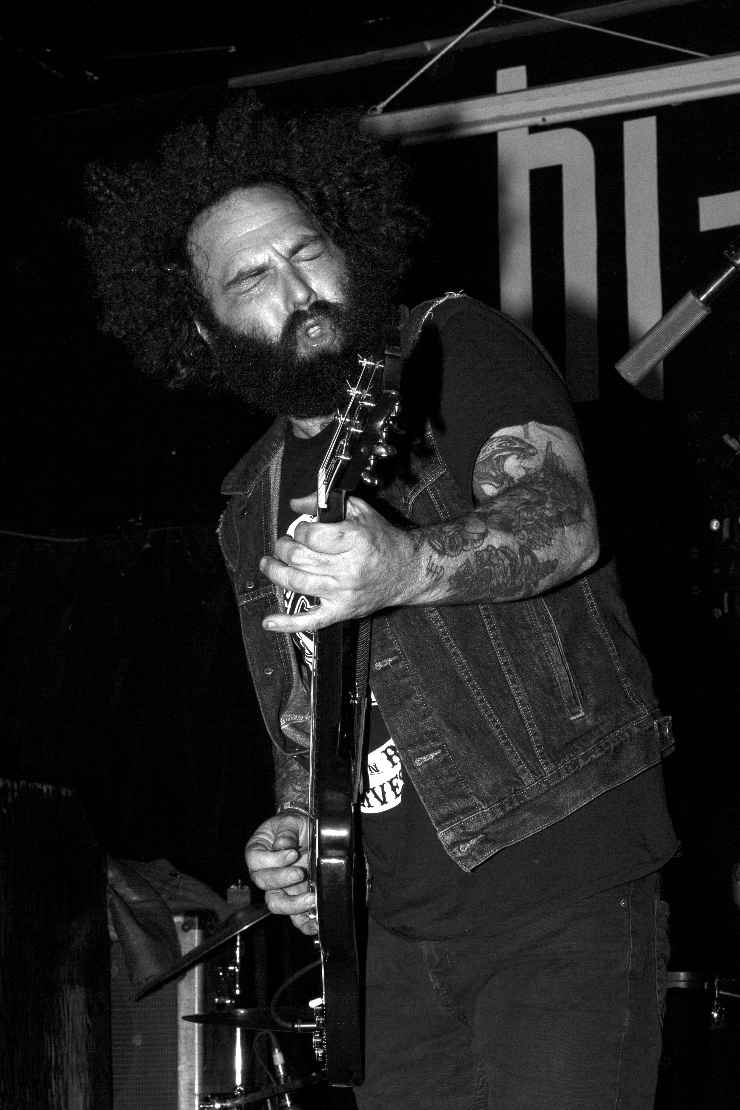 Tom Frank of Duel during Duel's first ever Denver appearance