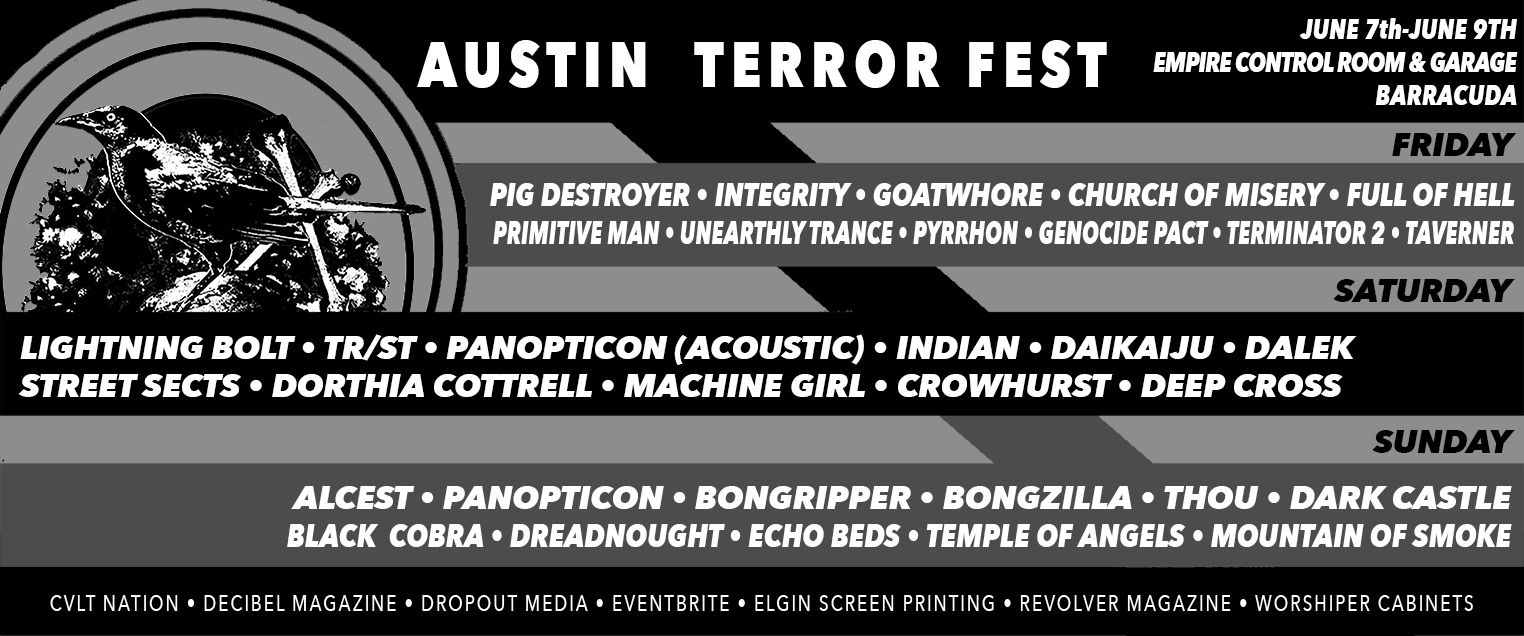 ATF 2019 Lineup (Daily set times below)