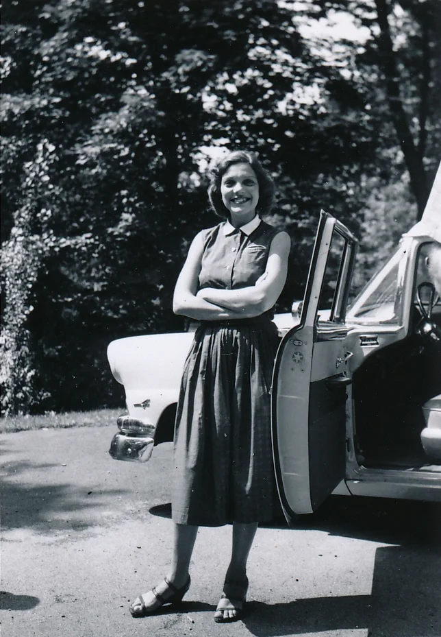 BLS 1956 B & W with car.jpeg