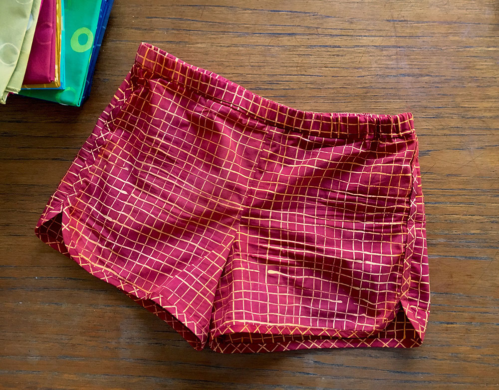 A version of Purl Soho's City Gym Shorts (love this pattern!)