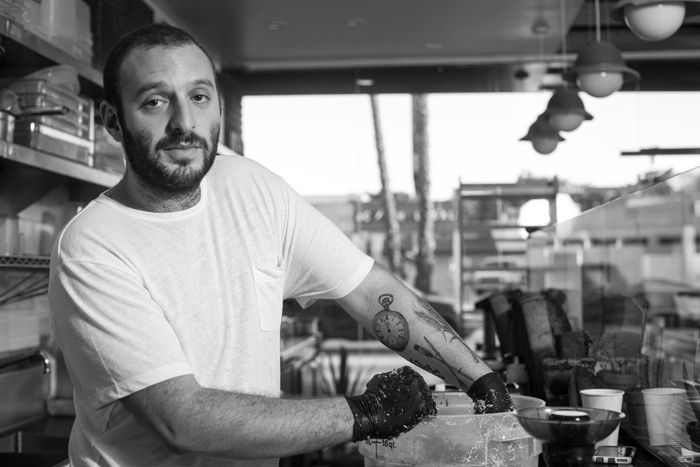 Or massages the magic into place. credit: Yasmin Alishav for LA Weekly