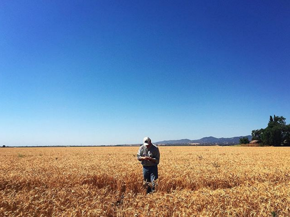This is Fritz Durst, farmer extraordinaire, in his element, following his dreams. 