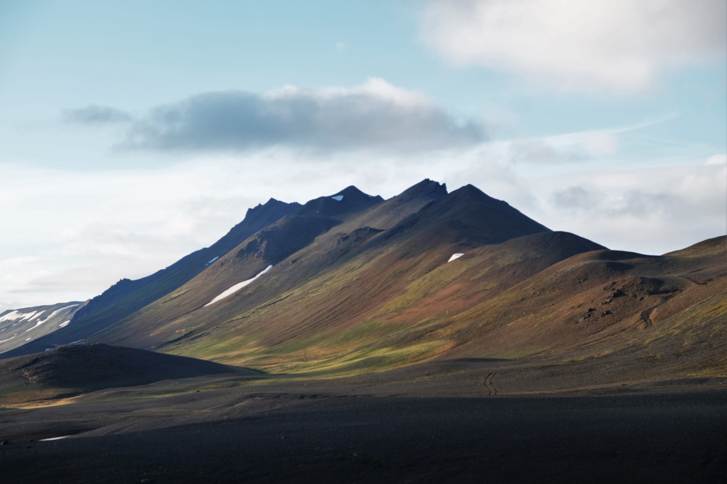 Road from Hofn to Akureyi. 