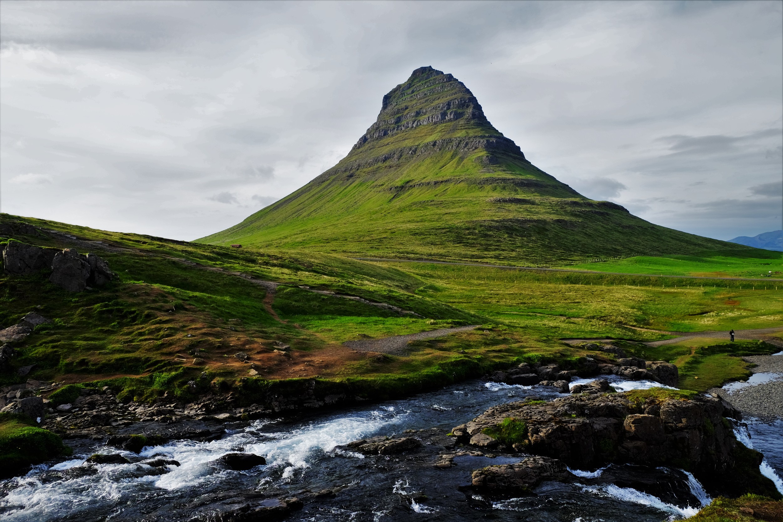Kirkjufell Mountain, Grundarfjordu: (http://www.west.is/en/west/place/kirkjufell-mountain)