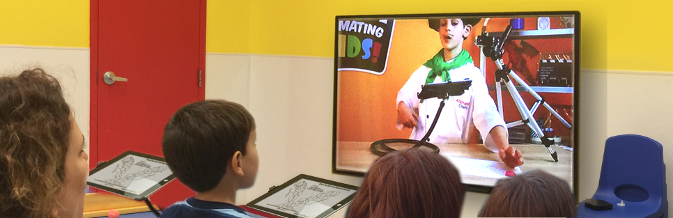 7-12 year olds watch the Animation Chefs reveal secret animation recipes, and then make the animation on their tablets.