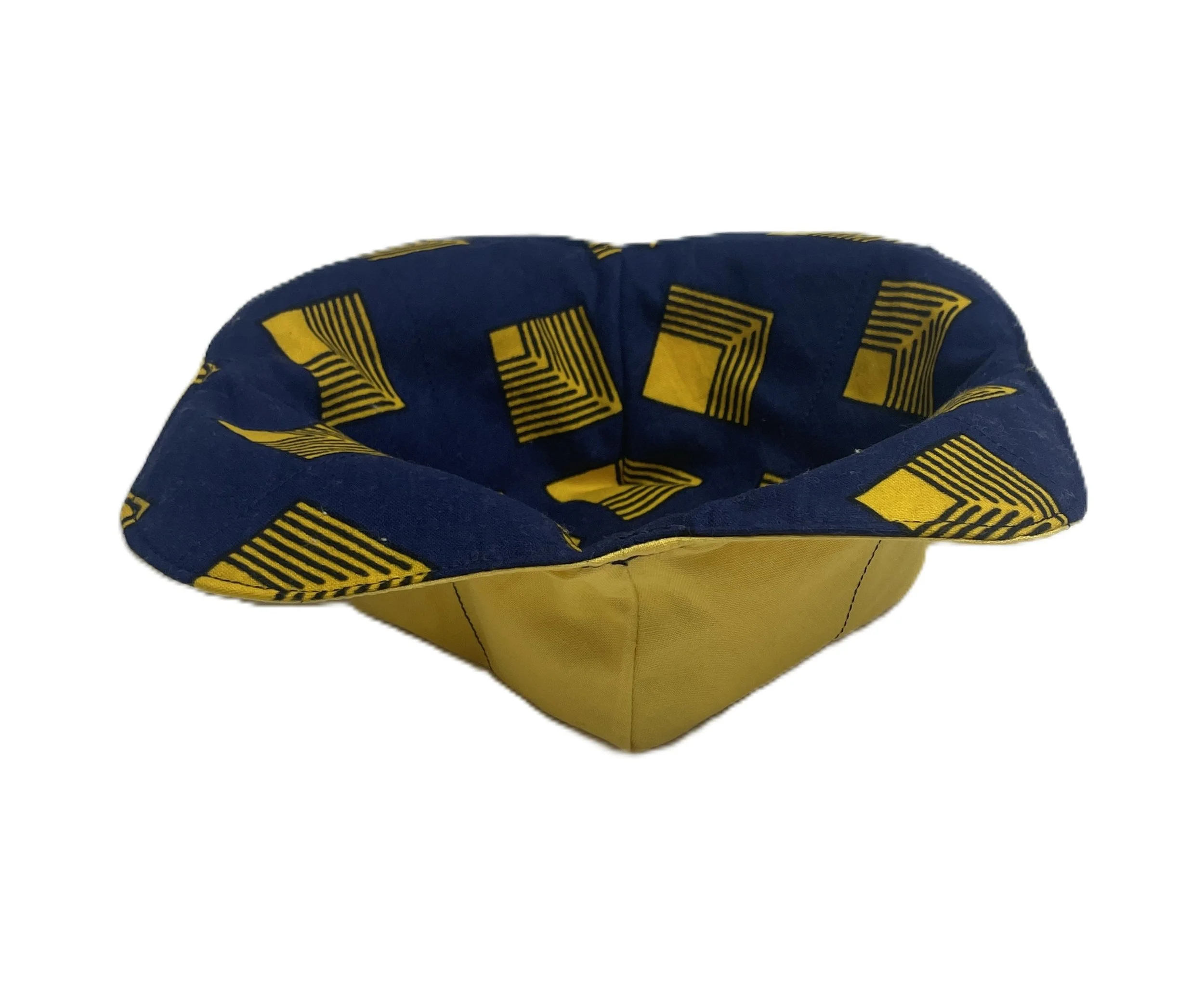 Blue Kente on Yellow.JPG