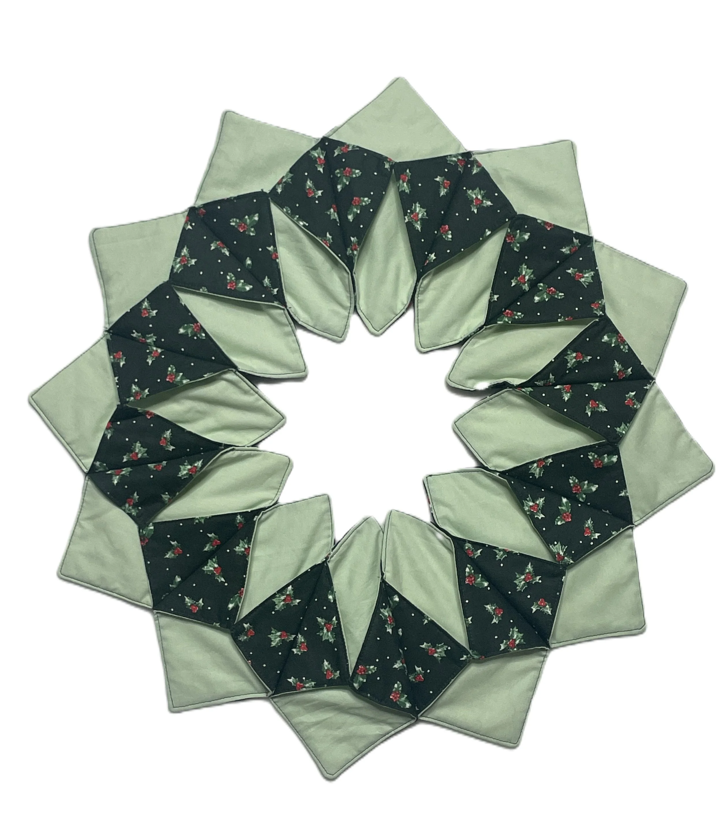 Mistletoe on Mint Green.JPG