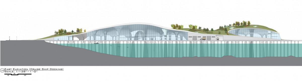 Cruise Ship Docking Elevation