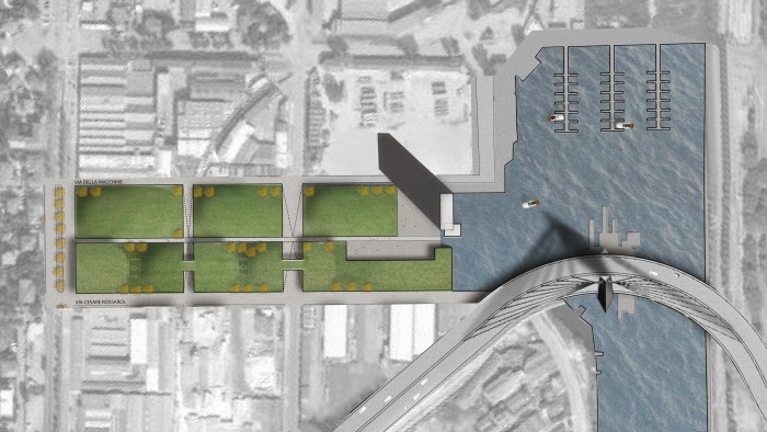 Urban Plan of Marghera in the region of Mestre