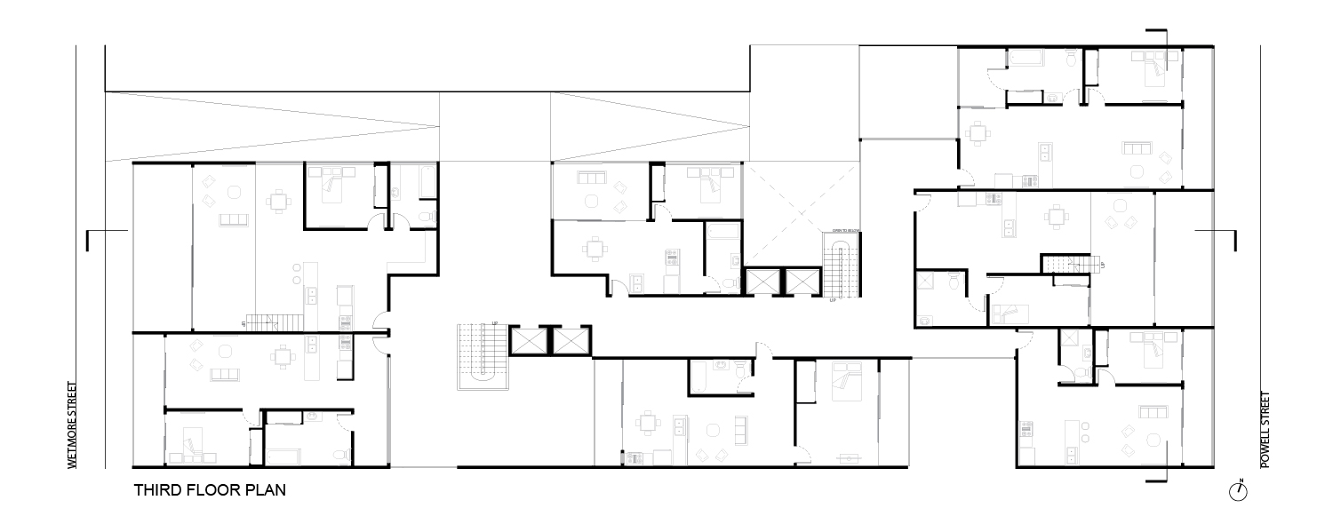 Typical Plan: Third Floor Plan