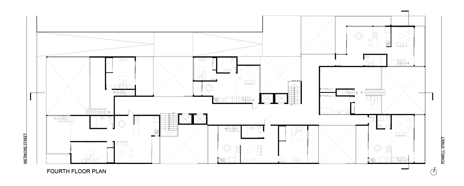 Typical Plan: Fourth Floor Plan