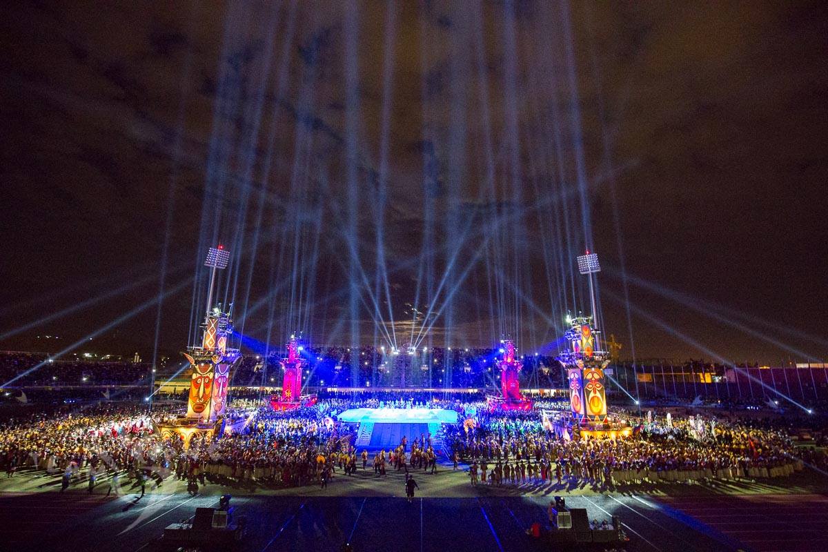 Pacific Games Opening Ceremony:PortMoresby PNG