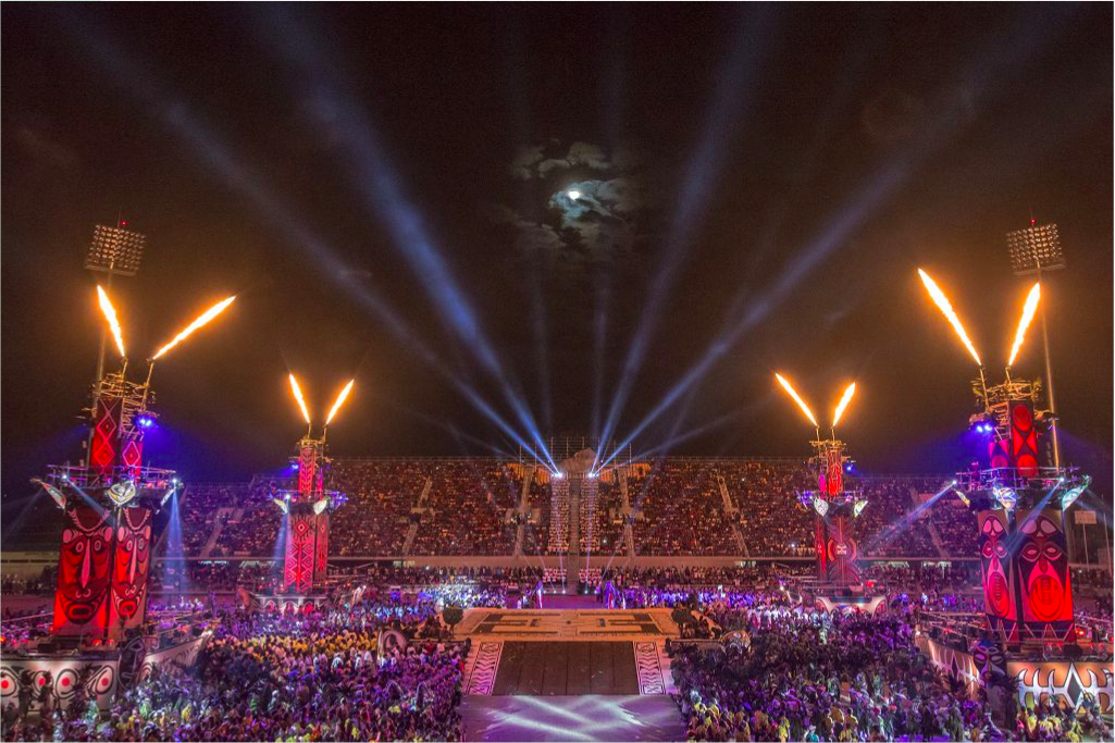 Pacific Games PNG opening ceremony
