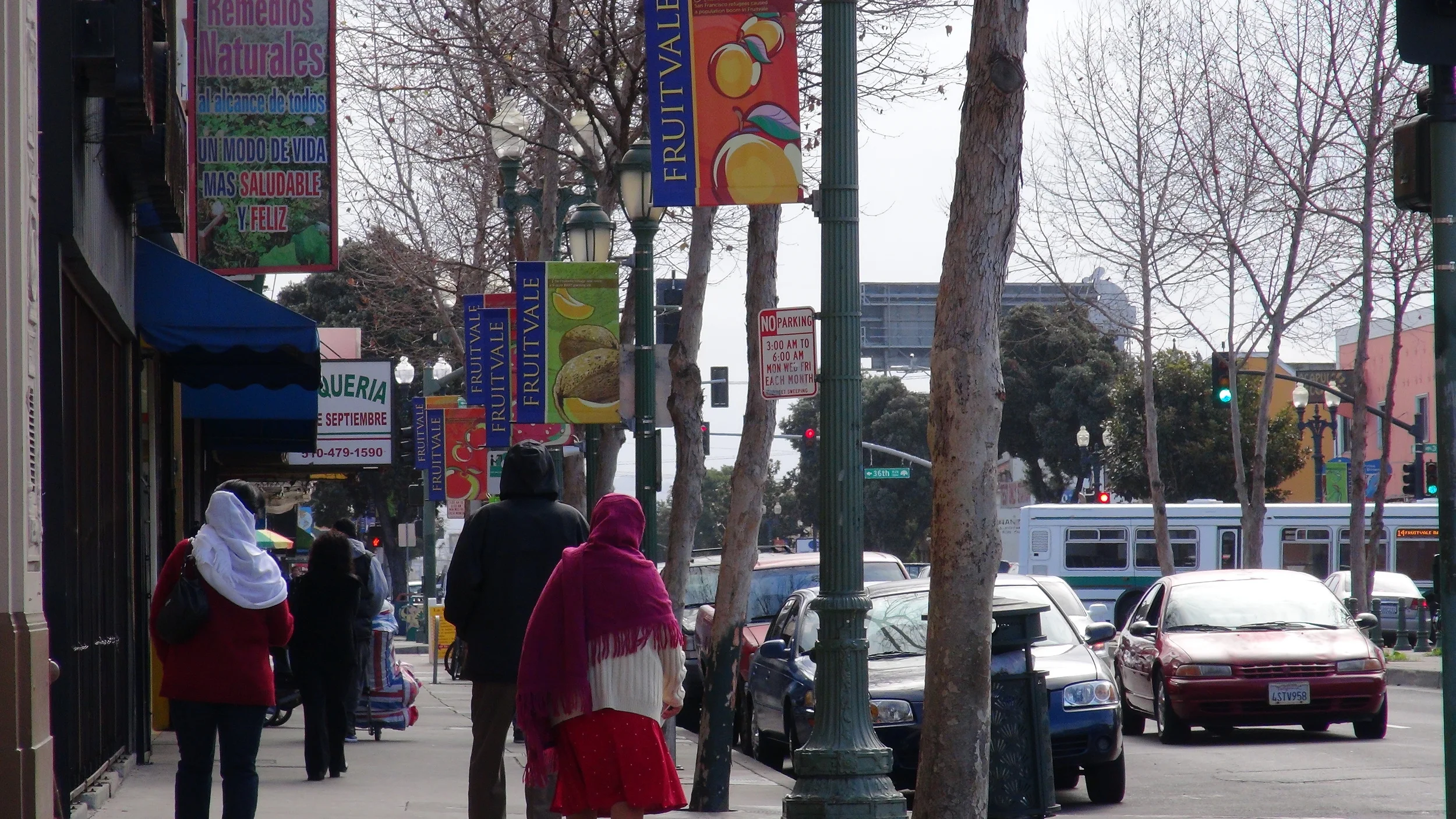 The International Boulevard corridor is home to thousands of small businesses serving Oaklanders of all backgrounds and cultures. How do we ensure these business benefit from new investments, like the upcoming Bus Rapid Transit line? Photograph by: Natalie Rodriguez/Full Sail University