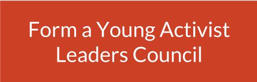 Comprised of representatives from local/ national youth organizations working on racial, economic, environmental justice and human rights, along with community youth.