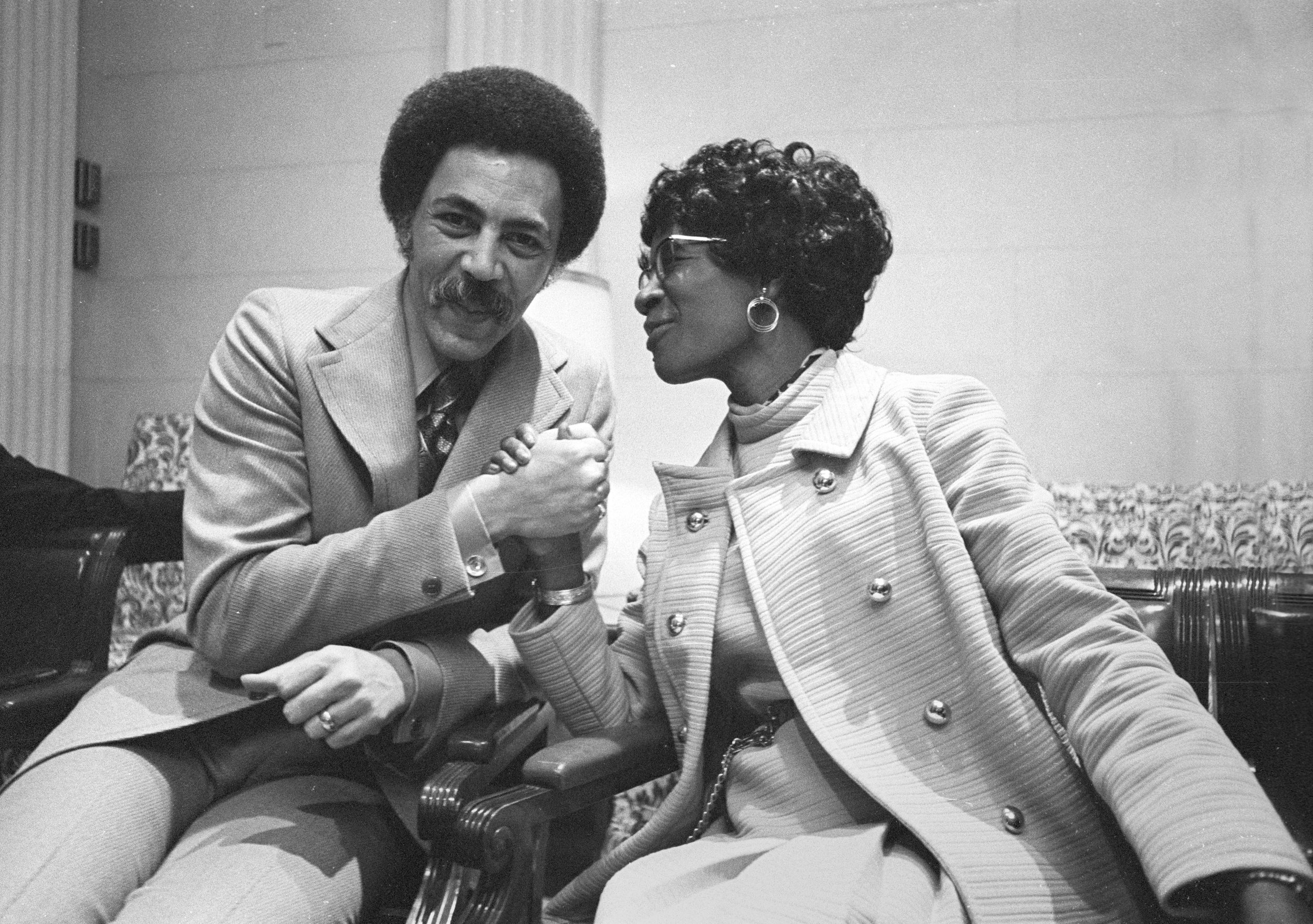 Ron Dellums & Shirley Chisholm