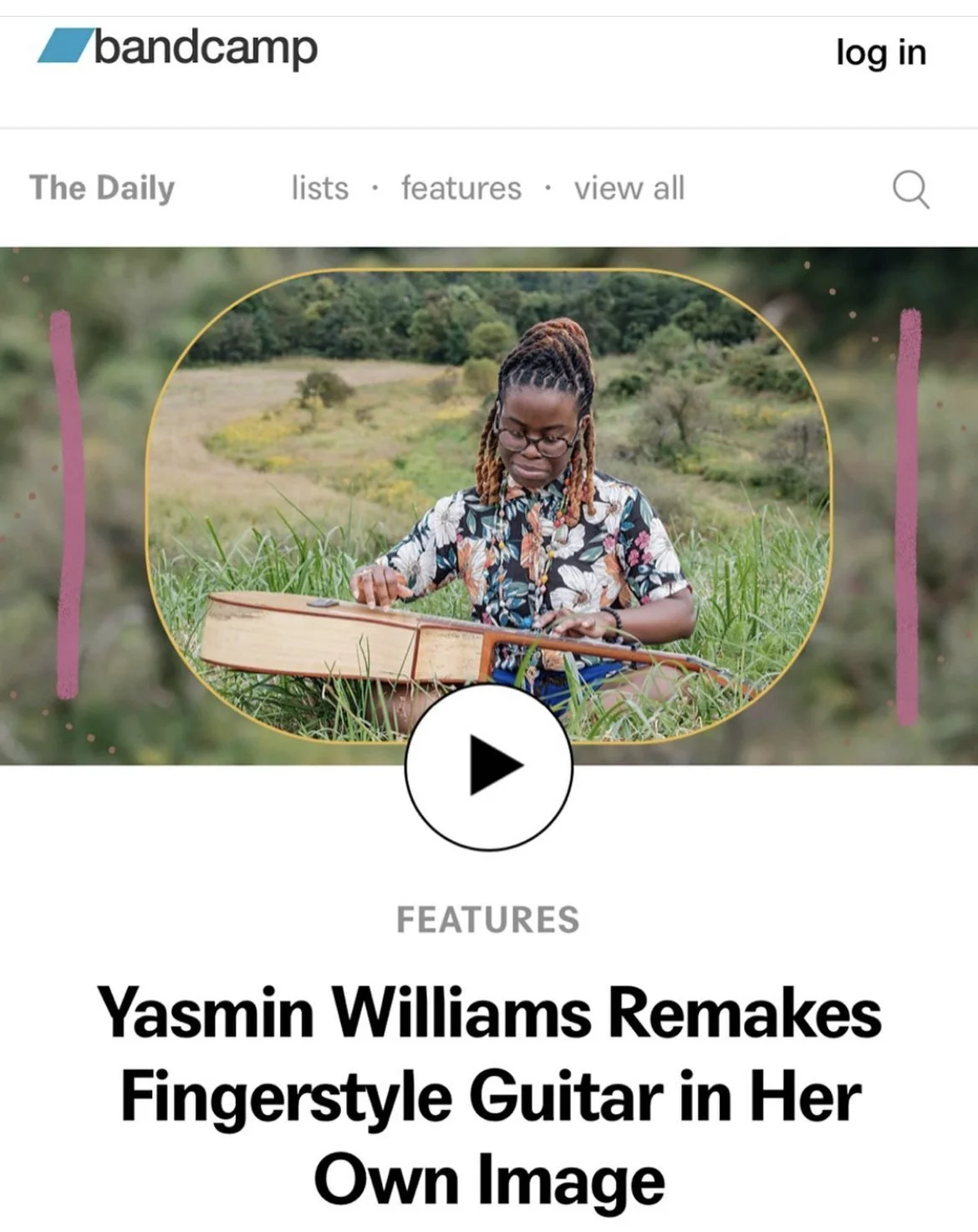 Yasmin Williams Remakes Fingerstyle Guitar in Her Own Image
