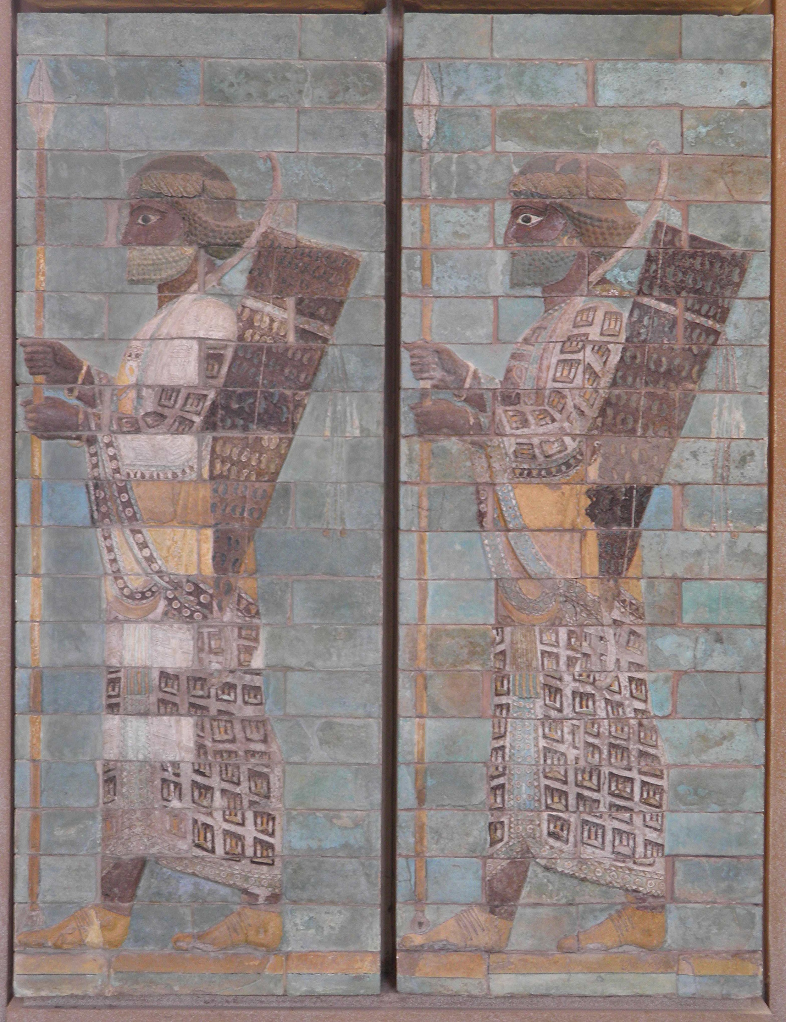 ... reign of Darius I, c. 510 BC, from the Louvre (Wikimedia Commons)