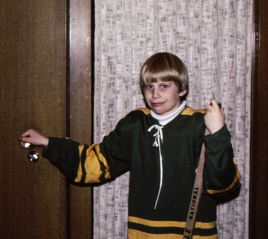 A mediocre right-wing, I was a fan of Yvan Cournoyer and his Montreal Canadiens.