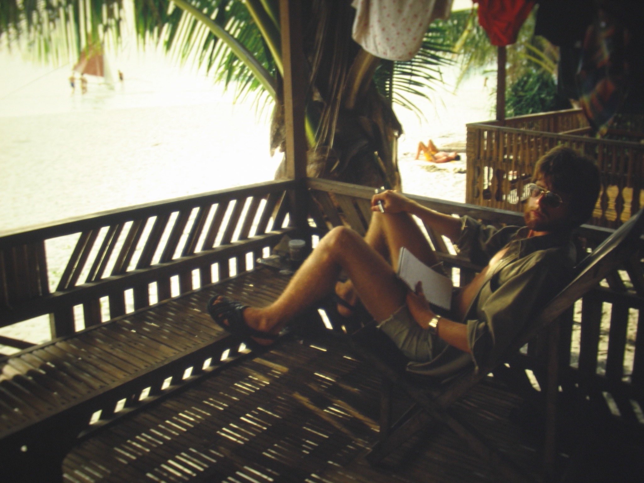 After island hopping, we stayed for three weeks in a hut on the white sand beach of Boracay, after which we went up to northern Luzon to see the rice paddy terraces around Bontoc.