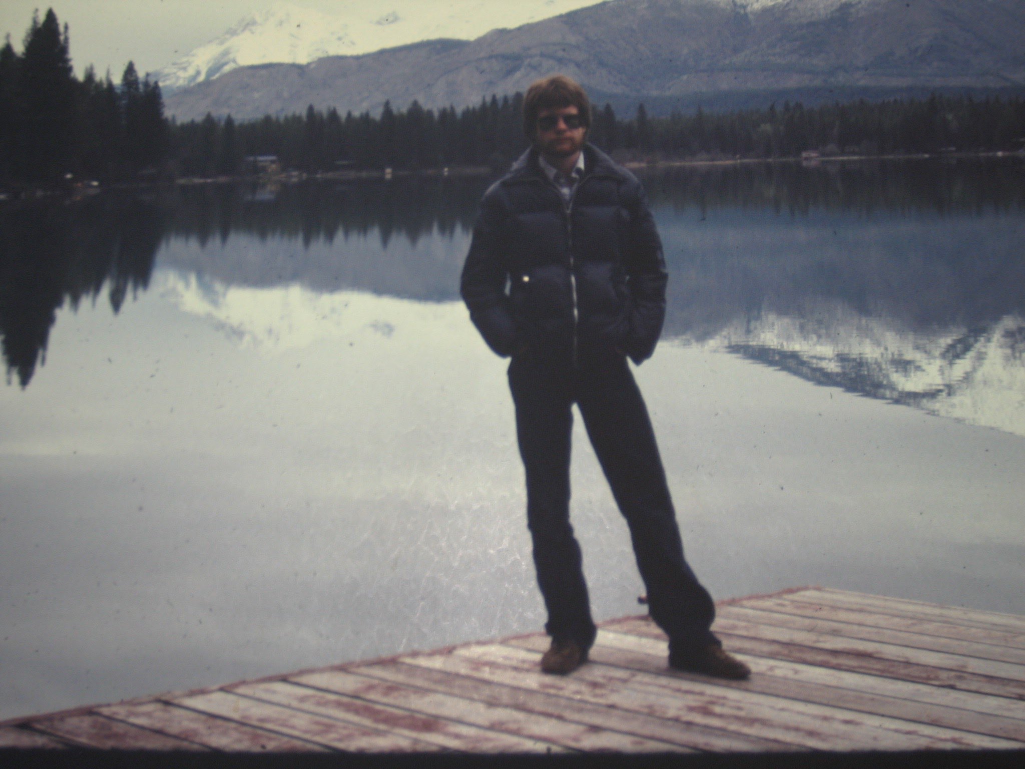 We spent the summer after the wedding at Rosen Lake (in southeastern B.C.).