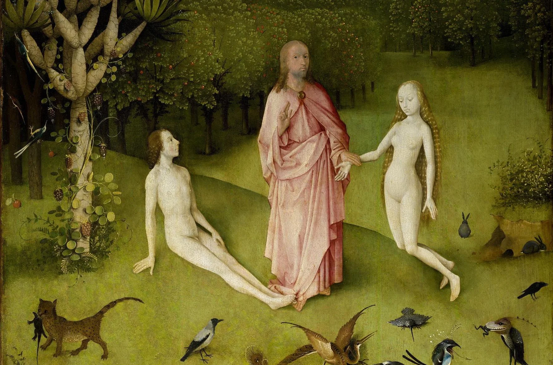 From The Garden of Earthly Delights , 1480-1505, by Hieronymus Bosch