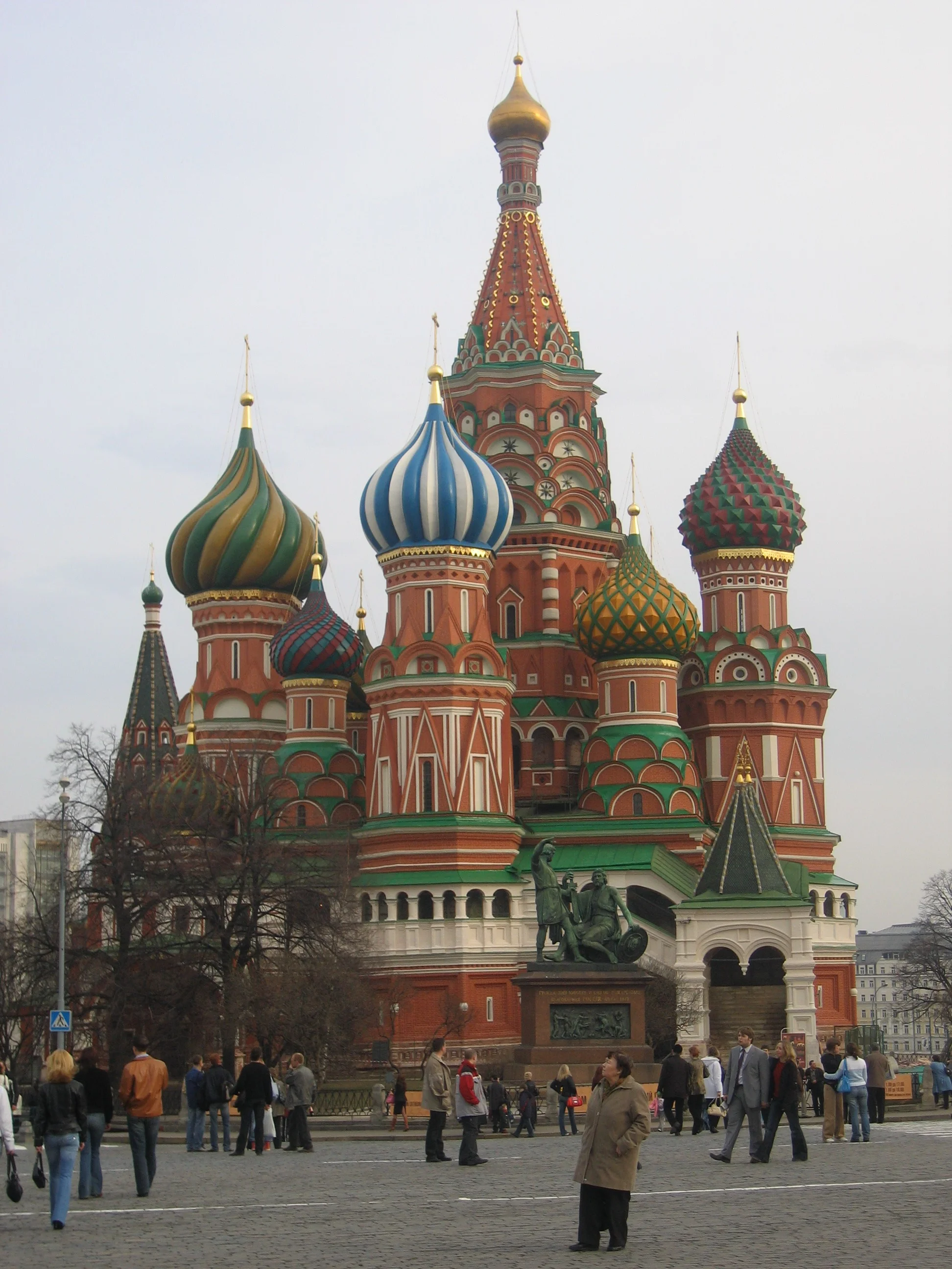 Saint Basil's Cathedral in Red Square, Moscow