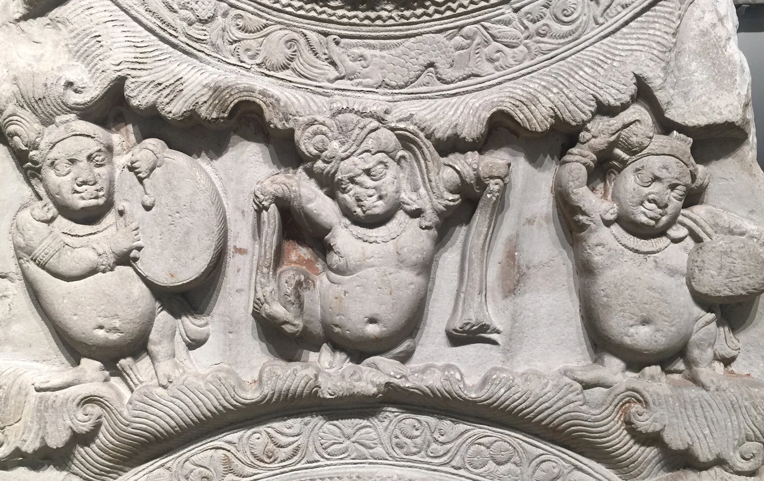From the British Museum (from the Buddhist temple of Amaravati); photos by RYC