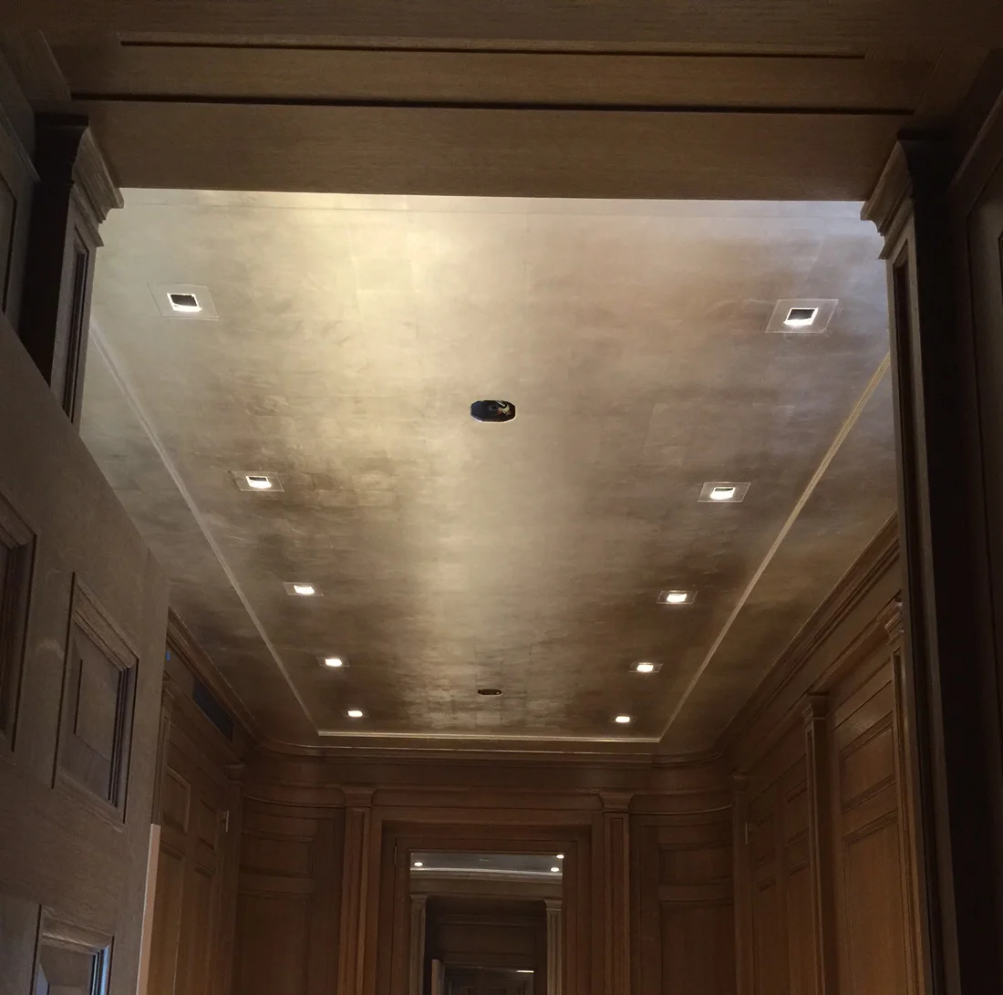  Hand placed caplan leaf, NYC 