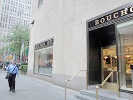 23k water gilding, Bouchon Bakery. Rockefeller Plaza NYC