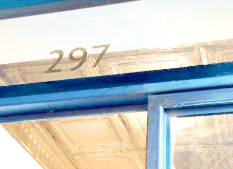 22k water gilding, Otha's Coffee Shop NYC