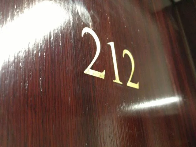 23k oil gilding, various doors, Rockefeller Plaza