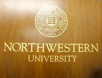 23k oil gilding, Nothwestern University at Rockefeller Plaza NYC