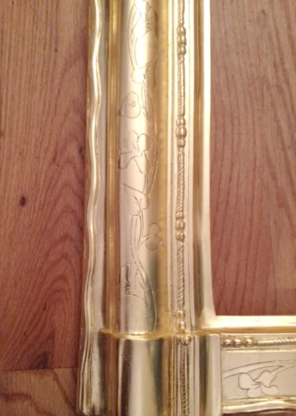  23.75k water gilded frames 