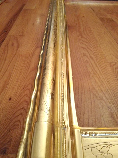  23.75k water gilded frames 