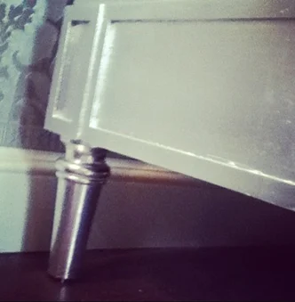Aluminum oil gilded bed, NYC