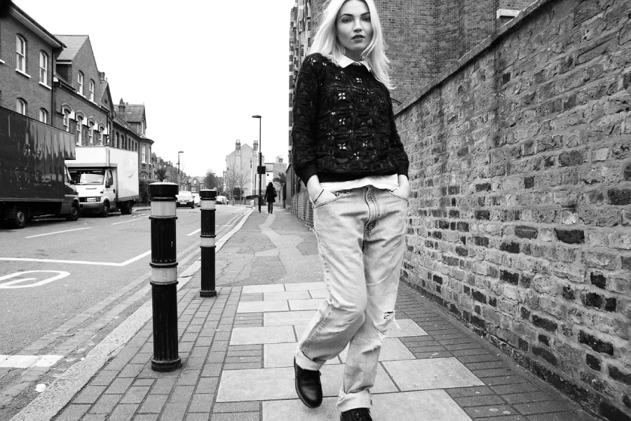 Fashion shot on street